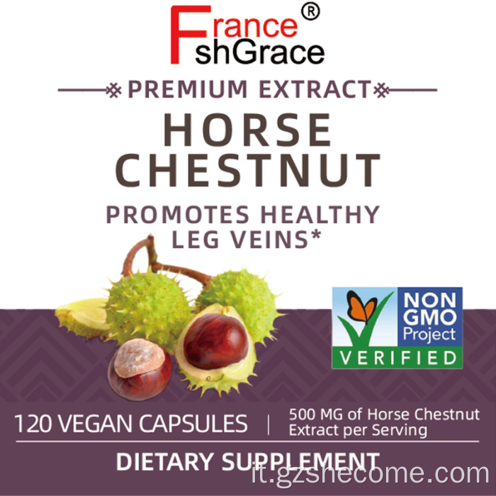 Estratto di castagno a cavallo AESCINS Concentrate Capsule